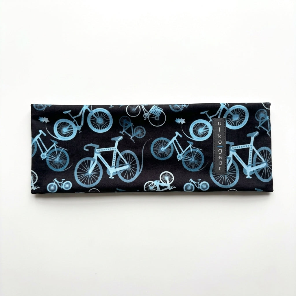 Blue Bike Headband