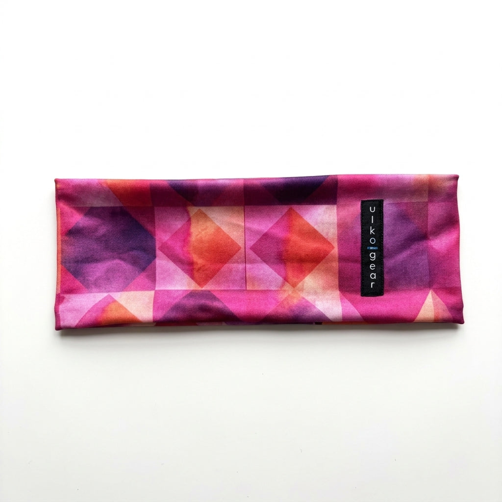 Pink Pattern Headband